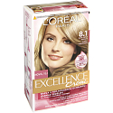 Loreal Excellence Creme 8.1 blonde helle Asche Haarfarbe