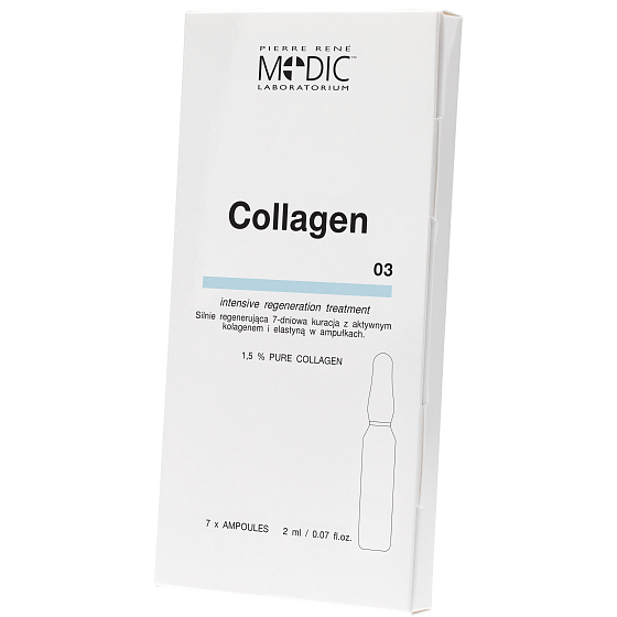 Pierre René Medic Kollagenregenerationsbehandlung in Ampullen 7 x 2 ml