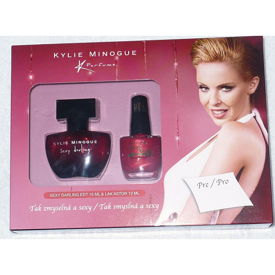 Kylie Minogue Sexy Darling EdT 15 ml Eau de Toilette + Astor Nagellack, Kosmetikset
