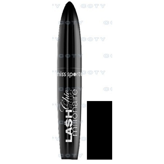 Miss Sports Lash Millionaire Chic Mascara für volumenintensives Schwarz 8 ml