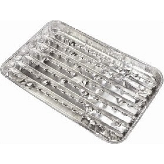 Alufix Fix-Grill Quadratische Grillschalen 344 x 224 mm 5 Stück