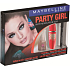 Maybelline Party Girl 10,4 ml + Nagellack 7,5 ml + Eyeliner 2 g, Kosmetikset