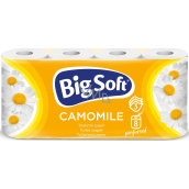 Fine & Soft Chamomile parfümiertes Toilettenpapier mit Kamillenduft 150 Stück 3lagig 8 Rollen