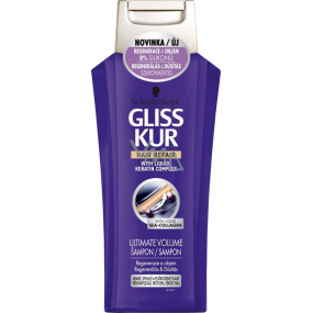 Gliss Kur Ultimate Volume Regeneration und Volumen Haarshampoo 250 ml