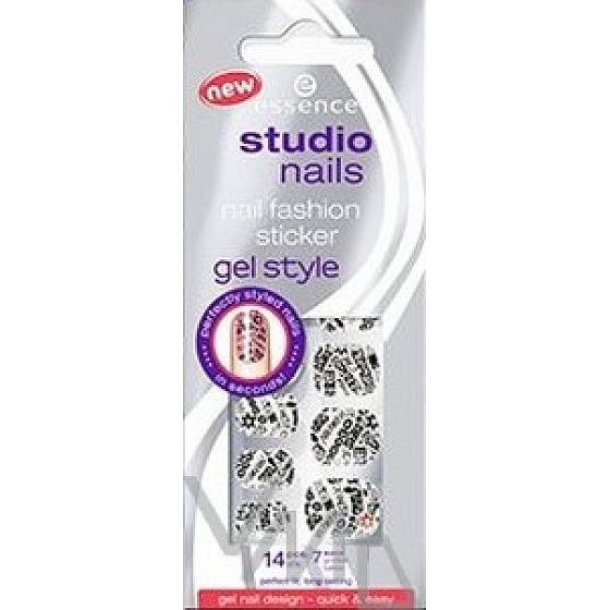 Essence Studio Nails 03 Berlins Most Wanted Gel Nagelaufkleber 14 Stück