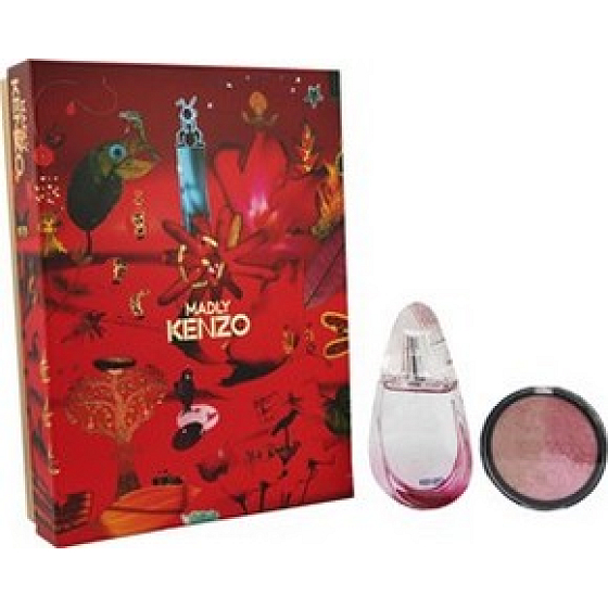 Kenzo Madly Kenzo! parfümiertes Wasser für Frauen 50 ml + Sonnenpulver 10 g, Geschenkset