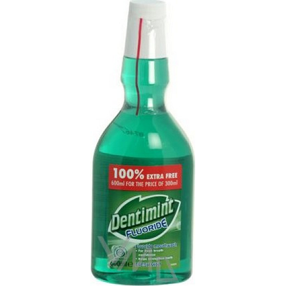 Dentimint Fluoride Fresh Mint Mundwasser 600 ml