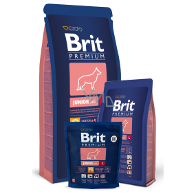 Brit Premium Junior L für Welpen großer Rassen von 4 - 24 Monaten, 25 - 45 kg - 3 kg Komplettfutter