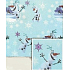 Nekupto Geschenkpapier 70 x 200 cm Weihnachten Ice Kingdom Olaf