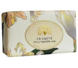 English Soap White Jasmine natürliche parfümierte Seife mit Sheabutter 190 g