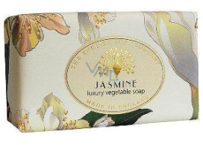English Soap White Jasmine natürliche parfümierte Seife mit Sheabutter 190 g