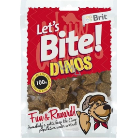Brit Lets Bite Dinos Ergänzungsfuttermittel für Hunde 150 g