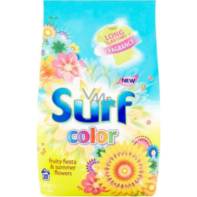 Surf Color Fruity Fiesta & Summer Flowers Waschpulver für farbige Wäsche 20 Dosen 1,4 kg