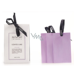 Millefiori Milano Laundry Lavanda - Lavendelduftkarte 3 Stück