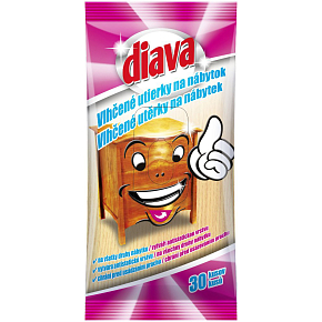 Diava feuchttücher für Möbel, 30 Stk