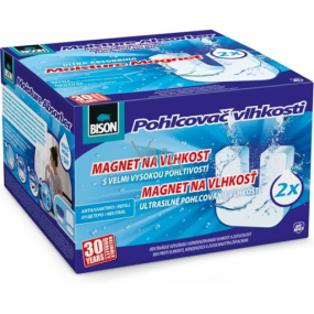 Bison Air Max Magnet Geruchloses Tabletten-Trockenmittel 2 x 450 g