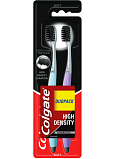 Colgate High Density Charcoal Zahnbürste, weich, 2 Stück