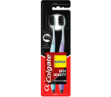 Colgate High Density Charcoal Zahnbürste, weich, 2 Stück