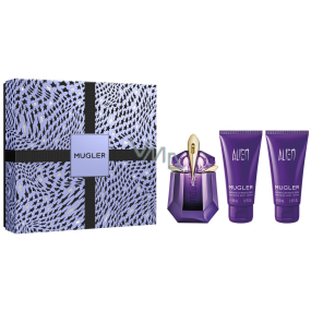 Thierry Mugler Alien Eau de Parfum 30 ml + Körperlotion 2 x 50 ml, Geschenkset für Frauen