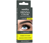 Venita Henna Color Creme Augenbrauenfarbe 1.1 Graphit 30 g