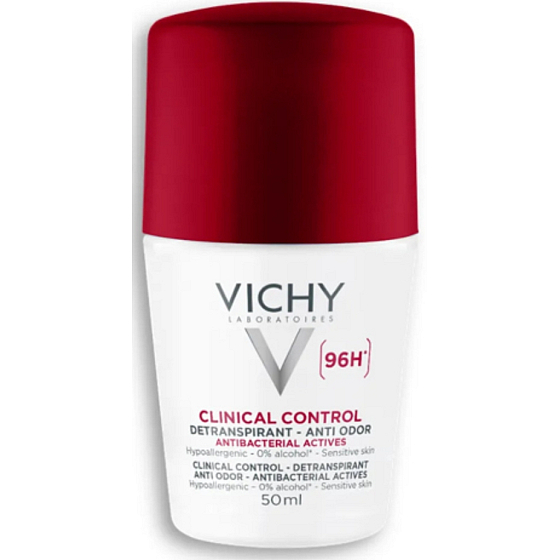 Vichy Clinical Control 96h Anti-Geruchs-Transpirant für Frauen 50 ml