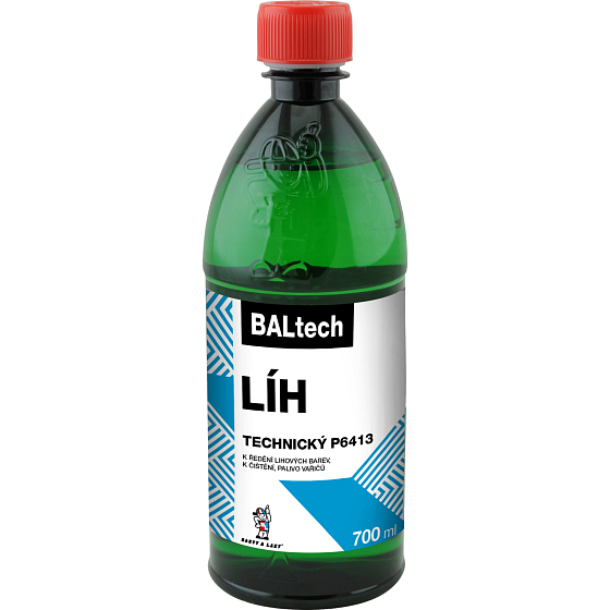 BALTECH technischer Spiritus P6413, Kunststoff 700 ml