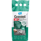 Het cement weiß, zur Herstellung von Mörteln und Betonen, 1 kg