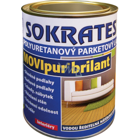 Sokrates Movipur Brilant Polomat Parkettlack für Fußböden, 2 kg
