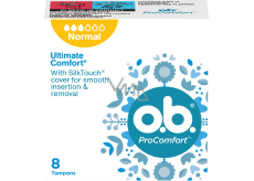 O.B. ProComfort Normal tampony, 8 ks