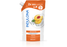 Indulona pečující tekuté mýdlo Broskev - náhradní náplň 500ml