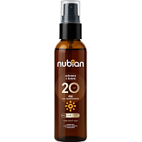 Nubian Sonnenöl Spray SPF20, 200 ml
