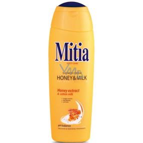 Mitia Soft Care Honig & Milch mit Honigextrakten Duschgel 400 ml