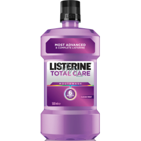 Listerine Total Care Clean Mint Mundwasser für vollständigen Zahnschutz 250 ml
