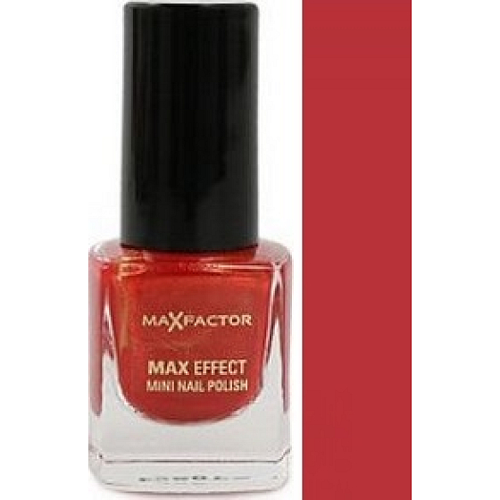 Max Factor Max Effect Mini Nagellack Nagellack 10 Deep Coral 4,5 ml