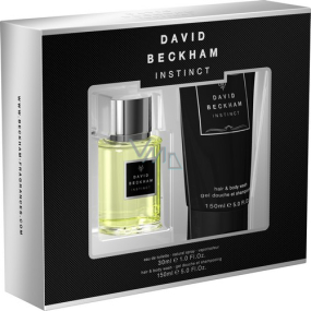 David Beckham Instinct Eau de Toilette 30 ml + Duschgel 150 ml, Geschenkset