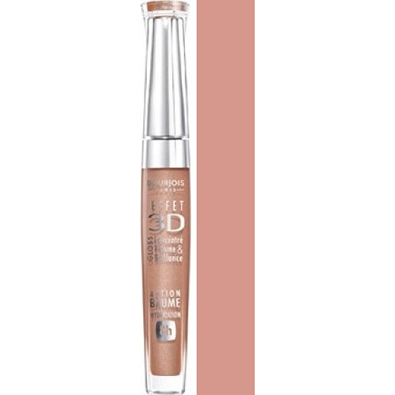 Bourjois 3D Effet Gloss Lipgloss 33 Brun Poétic 5,7 ml