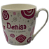 Nekupto Twister Becher namens Denisa pink 0,4 Liter