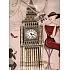 Nekupto Geschenk Papiertüte 32,5 x 26 x 13 cm Uhr und Dame