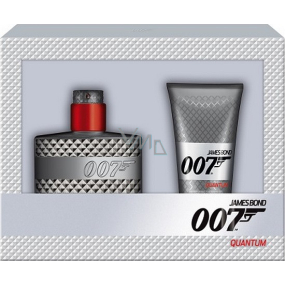 James Bond 007 Quantum Eau de Toilette für Männer 30 ml + Duschgel 50 ml, Geschenkset
