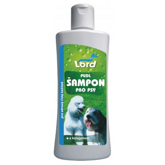 Lord Pudel Shampoo für Hunde mit Kollagen 250 ml