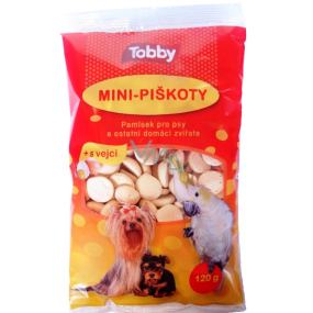 Tobby Biskuitkuchen für Hunde und andere Haustiere Mini 120 g