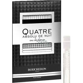 Boucheron Quatre Absolu de Nuit für Homme Eau de Parfum für Männer 2 ml mit Spray, Fläschchen