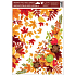 Fensterfolie ohne Klebeecke 38 x 30 cm, Herbstlaub Nr. 3