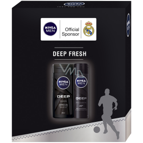 Nivea Men Deep Antitranspirant Spray 150 ml + Men Deep Duschgel 250 ml, Kosmetikset