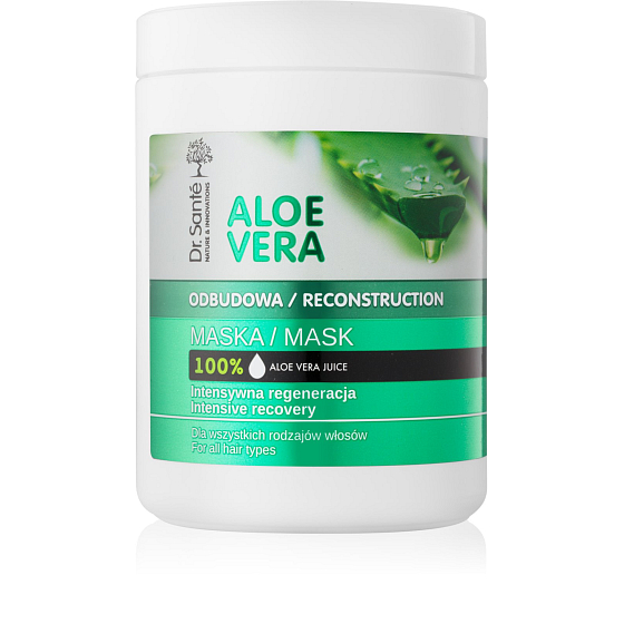 Dr. Santé Aloe Vera Haarmaske für intensive Regeneration 1 l