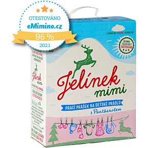 Jelínek mimi Waschpulver für Säuglinge, 60 Wäschen, 3 kg