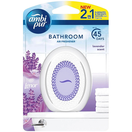 Ambi Pur Badezimmer Lavendel Duft Gel Badezimmer Lufterfrischer 7,5 ml