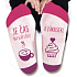 Nekupto Familiengeschenke mit Humor Socken Es ist Zeit für einen Kaffee, Größe 39-42