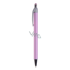 Spoko Stripes Kugelschreiber Nadelspitze pink, blau Nachfüllung 0,3 mm