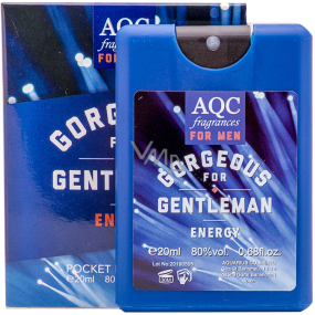 AQC Düfte Wunderschön für Gentleman Energy Eau de Toilette für Frauen 20 ml